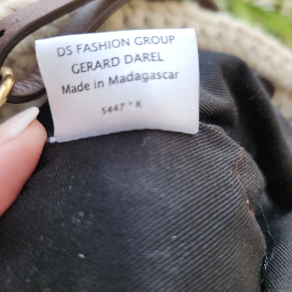 GERARD DAREL Beige Crochet Crossbody Shoulder Bag - Picture 11 of 11